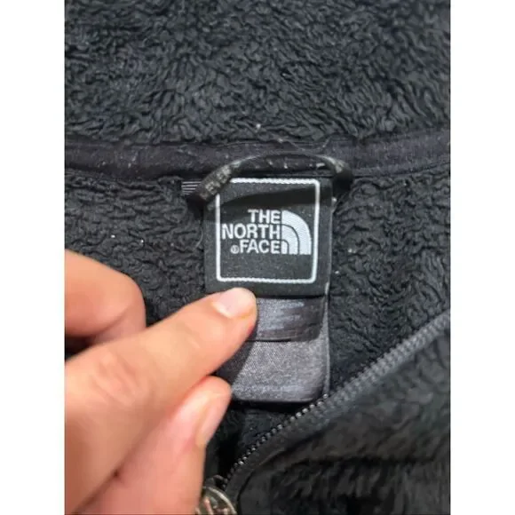 The North Face Women’s Small Black Full Zip Fleece Jacket Soft Cozy Outdoor - Picture 3 of 7